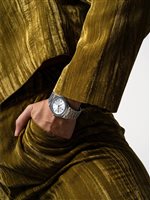 Watch D1 Milano Woman Silver Mellow Ultra Thin 34 mm in Steel D1-UHBL01 - D1-UHBL01